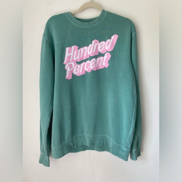 The Morning Toast Merch Sweatshirt Women’s Medium Hundred Percent TMT - Picture 1 of 7